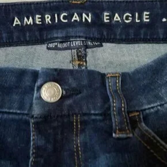 American Eagle 360 Next Level Stretch Jeans size 8L - Picture 2 of 6